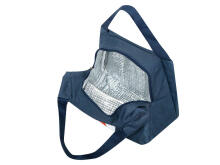 Ikonka Art.KX5631_3 Thermal insulation bag breakfast lunch fox orange