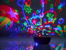 Ikonka Art.KX5582 Star projector bedside lamp + marine depths