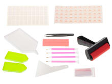Ikonka Art.KX5373 Diamond Painting Embroidery Accessories Set