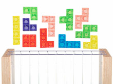 Ikonka Art.KX5315 Puzzle tetris pastāvīga spēle