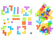 Ikonka Art.KX5285 Puzzle mäng tetris mõistatusi plokid