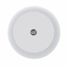 Ikonka Art.KX5089 LED kontakt öövalgustus hämarusandur valge