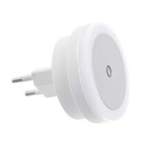 Ikonka Art.KX5089 LED contact night light dusk sensor white