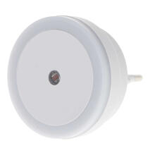 Ikonka Art.KX5089 LED contact night light dusk sensor white