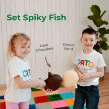 Orto Nature Orthopedic Set Ortonature “Spiky Fish” Art.OTN-S-SPF-DC-DS-SF Soft