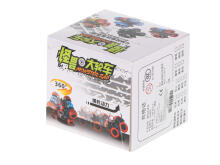 Ikonka Art.KX5663 Monster Truck apvidus auto ar disku policijas auto amortizatori 1:36