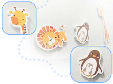 Ikonka Art.KX5658 Bath toy foam animals