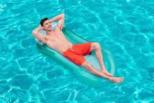 Ikonka Art.KX6075 BESTWAY 43103 Inflatable mattress mesh bottom