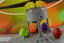 Ikonka Art.KX5147 Ufodron arcade game drone launcher aliens aliens LUCRUM GAMES