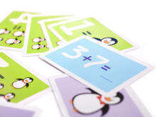 Ikonka Art.KX6380_2 Educational balance learning to count penguin large
