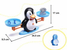 Ikonka Art.KX6380_2 Hariduslike tasakaalu õppimine loendada pingviin suur