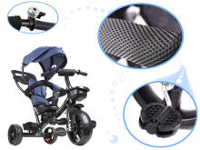Ikonka Art.KX6200_1 Trike Fix Lite tricycle navy blue