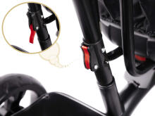 Ikonka Art.KX6200_1 Trike Fix Lite tricycle navy blue