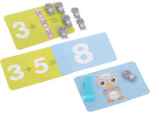 Ikonka Art.KX5937_1 Educational scales learning to count owl large
