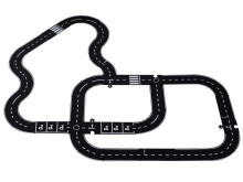 Ikonka Art.KX5260 Creative puzzle 2in1 roadway 40 elements