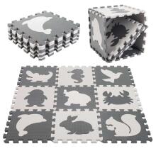 Bebe Basic Puzzle  Art.KX5207 Foam puzzle mat for children 9 pieces.