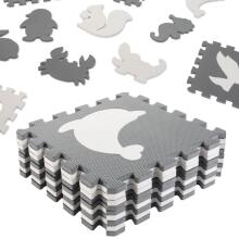 Bebe Basic Puzzle  Art.KX5207 Foam puzzle mat for children 9 pieces.