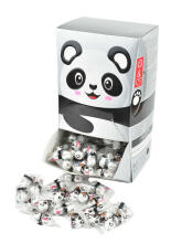 Joyco Art.9601 Milk chocolate dragees (JOYCO Panda Milk Chocolate Dragee - 5.29 Ounce) 26units per pack or 13 candies, 50gr