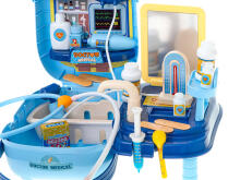 Ikonka Art.KX6388 Doctor's set with accessories in a 34-piece case. + table
