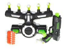Ikonka Art.KX6144 Air shooting game floating balls DARK WARS