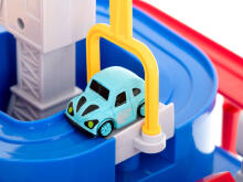 Ikonka Art.KX6012 Obstacle course interactive car park racing 4 cars