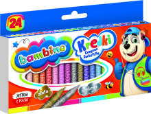 Ikonka Art.KX5488_1 BAMBINO Graphion Crayons 24 colours