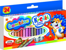 Ikonka Art.KX5488_1 BAMBINO Graphion Crayons 24 colours