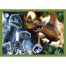 TREFL JURASSIC PARK Puzzle 4 in 1 set 35 48 54 70 pcs