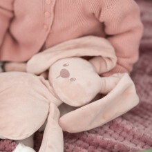 NATTOU Minkštas žaislas-migdukas, rožinis,  30 cm