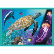 TREFL Puzzle Animals 4 in 1 set 35 48 54 70 pcs