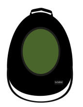 La bebe™ Car Seat Back Protector Avocado Art.148757 Black Aizsargpārvalks autosēdeklim (Autokrēsla atzveltnes aizsārgs, sēdekļa muguras pārsegs )