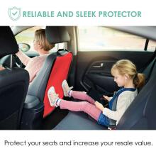 La bebe™ Car Seat Back Protector Avocado Art.148757 Black Aizsargpārvalks autosēdeklim (Autokrēsla atzveltnes aizsārgs, sēdekļa muguras pārsegs )