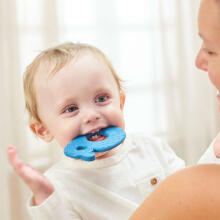 NATTOU Teether whale blue