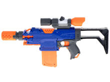 Ikonka Art.KX6147 Blaze Storm foam arrow machine gun + magazine + sight + 48 arrows