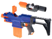 Ikonka Art.KX6147 Blaze Storm foam arrow machine gun + magazine + sight + 48 arrows