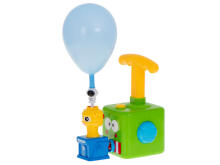 Ikonka Art.KX5912 Aerodynamic car balloon launcher frog