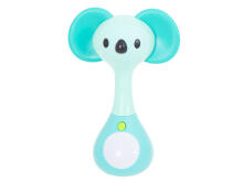 Ikonka Art.KX5592_3 Rattle teether + sounds koala lights HOLA
