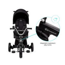 KinderKraft EasyTwist Art.KREASY00BLK0000 Black Bērnu trīsritenis