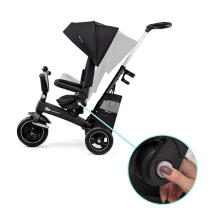 KinderKraft EasyTwist Art.KREASY00BLK0000 Black Bērnu trīsritenis