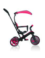 GLOBBER trīsritenis Trike Explorer 4in1, red, 632-102