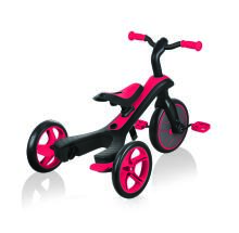 GLOBBER trīsritenis Trike Explorer 4in1, red, 632-102