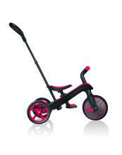 GLOBBER trīsritenis Trike Explorer 4in1, red, 632-102