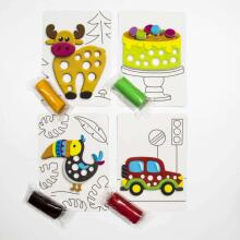 EcoToys City Creative set Play Dough Edu kids - Finger games 