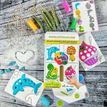 EcoToys City Creative set Play Dough Edu kids - Finger games_2 