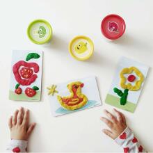 EcoToys City Creative set Play dough set - ECO Series 3 cups Classic 