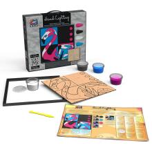 EcoToys City Creative set Modelling clay - painting Flamingo (300 * 300mm) 