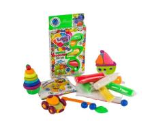 EcoToys City Creative set Play dough set - Aroma 6 colors  