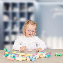 EcoToys City Creative set Play dough set - Classic Shine 6 colors 