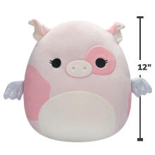 SQUISHMALLOWS W14 Plīša rotaļlieta, 30 cm