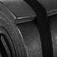 A two-layer sleeping pad 180x50x1 cm with increased mechanical resistance black Spokey CAMPINOS